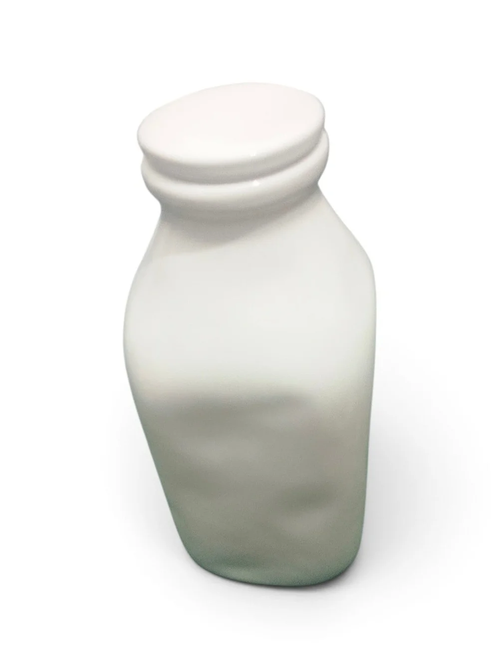 Rae Dunn MILK Ceramic Milk Bottle Farmhouse Kitchen Decor Collectible